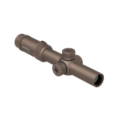 Forester 1-5x24i Fiber SFP LPVO Coyote FDE Rifle Scope