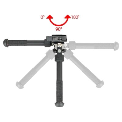 ขาทราย V8 Bipod อลูมิเนียม6061 T6 พับยืดหดได้ ปรับเอียงได้