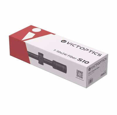 กล้องยิงเร็ว VictOptics S10 1-10x24i Fiber Reticle Scope