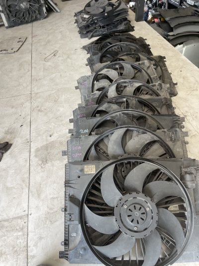 พัดลมหน้าเครื่องยนต์เบนซ์ทุกรุ่น