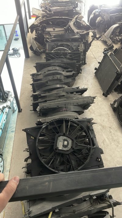 พัดลมหน้าเครื่องยนต์เบนซ์ทุกรุ่น