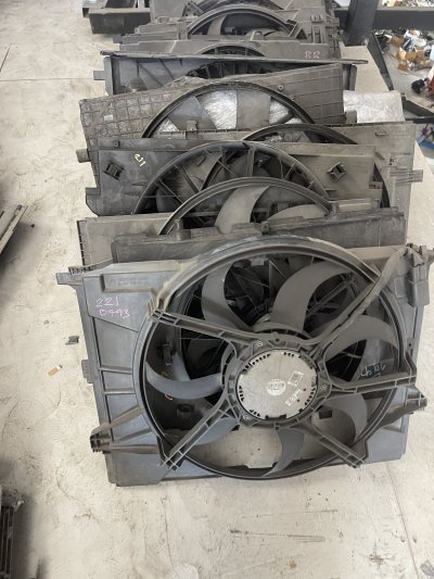 พัดลมหน้าเครื่องยนต์เบนซ์ทุกรุ่น