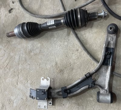 เพลาขับหน้า W176 และ ปีกนกหน้า W176