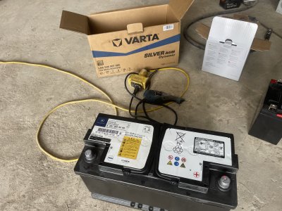 แบตเตอรี่รถเบนซ์ VARTA แท้