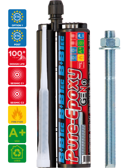 BIS-PE GEN3 PURE EPOXY 585 ml.