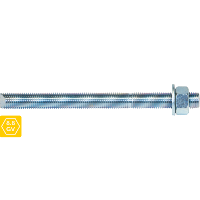 STUD CHEMICAL ASTA-AZ M12 x 130 MM.8.8 (ZINC)
