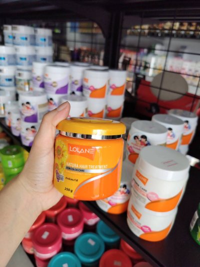 โลแลน เนทูร่า ทรีทเม้นท์ สำหรับผมทำสี ขนาด250กรัม