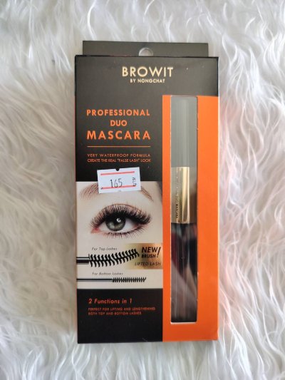 BROWIT By Nongchat Professional Duo Mascara -Sexy Black