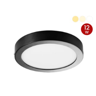 DNER DOWNLIGHT LED PANEL 12W 220V SURFACE MOUNTED ROUND