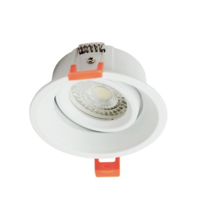 DNER DOWNLIGHT MR16 RECESS MOUNTED ROUND ADJUSTABLE WHITE