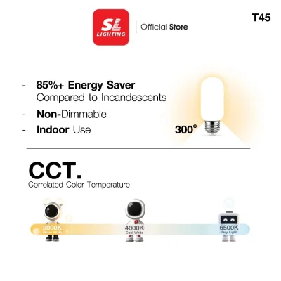 SL LIGHTING หลอดไฟ LED T45  10W ขั้ว E27