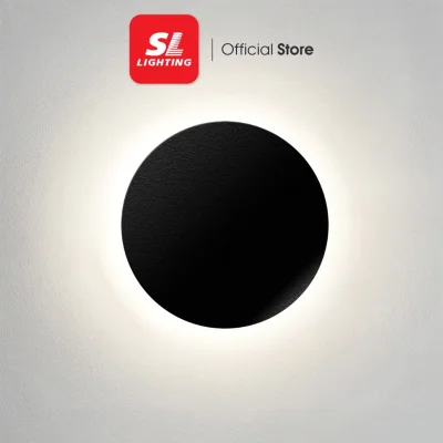 SL LIGHTING โคมไฟติดผนัง ภายนอก LED 8W กันน้ำ IP65 แสงวอร์มไวท์ 3000K