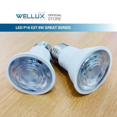 WELLUX หลอดไฟ LED MR16 / PAR16  8W 220V ขั้ว E27