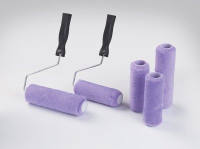 อะไหล่ลูกกลิ้งทาสีขนาด 18 นิ้ว ขน 13 มม. (สีม่วง)