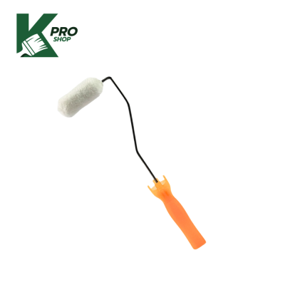 ลูกกลิ้งทาสีขนาด 2 นิ้ว (ขน 6 มม.) พร้อมด้ามจับ ขนาด 24 ซม. K-PROSHOP