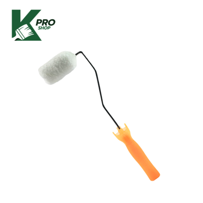 ลูกกลิ้งทาสีขนาด 2 นิ้ว (ขน 10 มม.) พร้อมด้ามจับ ขนาด 24 ซม. K-PROSHOP