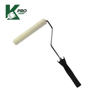 ลูกกลิ้งทาสีขนาด 6 นิ้ว ขน 5 มม.ผ้าโมแฮร์ พร้อมด้ามจับ 12 นิ้ว