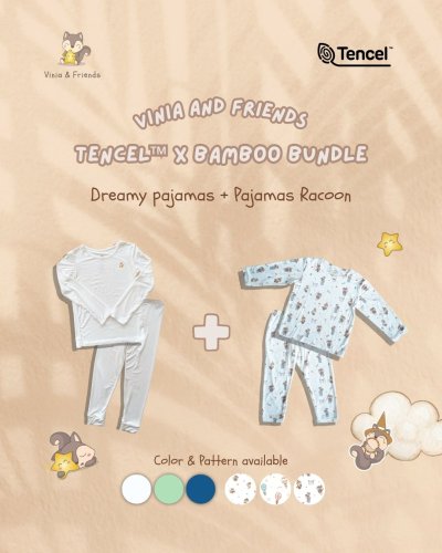 Bundle Dreamy Pajamas and Pajamas Raccoon Series
