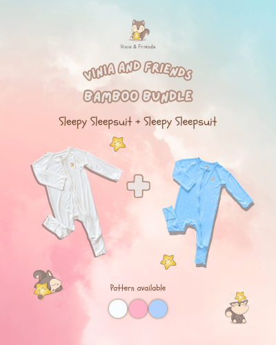 Bundle Sleepy Sleepsuit and Sleepy Sleepsuit