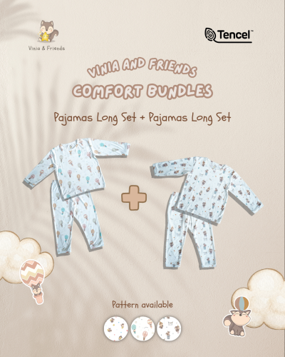 Bundle Pajamas and Pajamas Raccoon Series