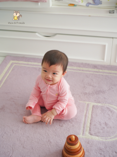 Sleepy Sleepsuit Pink