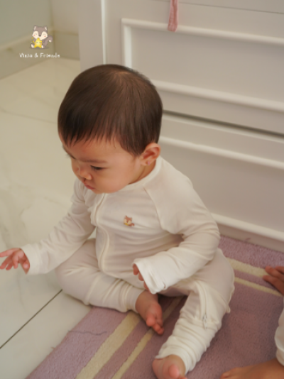 Sleepy Sleepsuit White