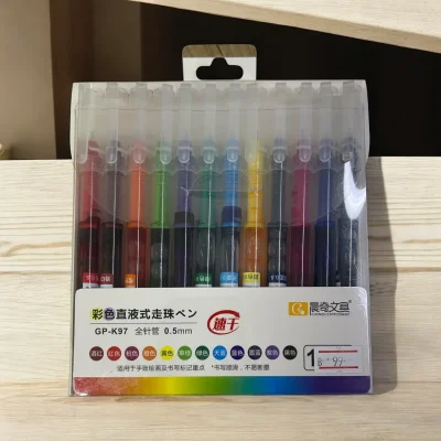 ปากกาเจลสี 