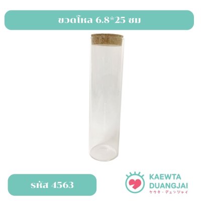 ขวดโหล 6.8*25 ซม 4563
