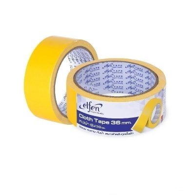 Elfen เทป เทปผ้า 36 มม. 8 หลา จำนวน 1 ม้วน