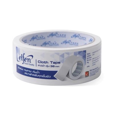 Elfen เทป เทปผ้า 36 มม. 8 หลา จำนวน 1 ม้วน