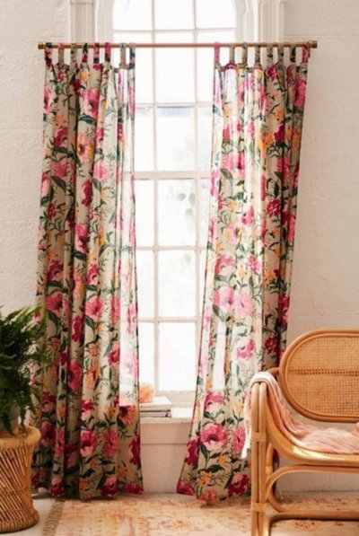 ผ้าม่านหูกระเช้า LOOP CURTAINS