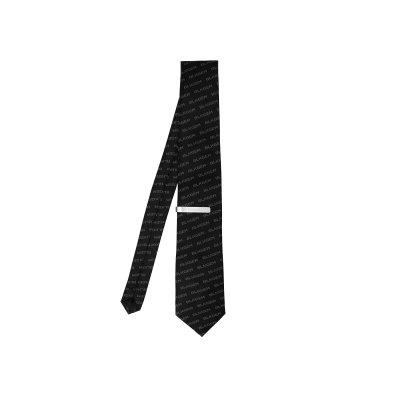 MONOGRAM GREY  PRINTED TIE MONOGRAM GREY  PRINTED TIE