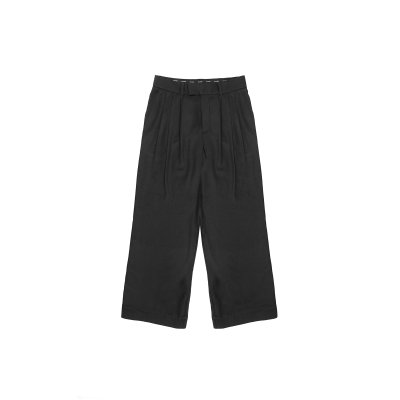 TAILORED LOGO PANTS - BLK