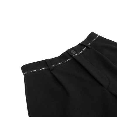 WIDE TROUSERS - BLK