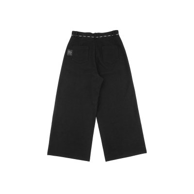 WIDE TROUSERS - BLK