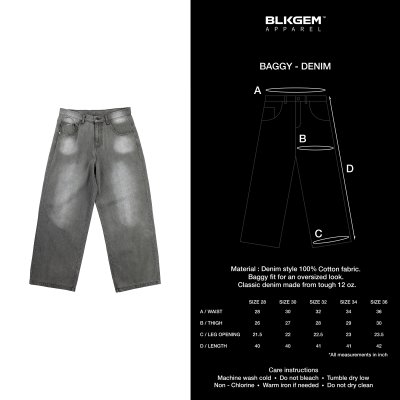 BAGGY - DENIM