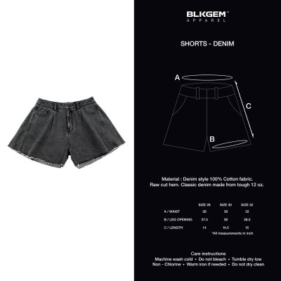 SHORTS - DENIM