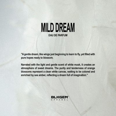 BLKGEM "MILD DREAM" PERFUME EDP