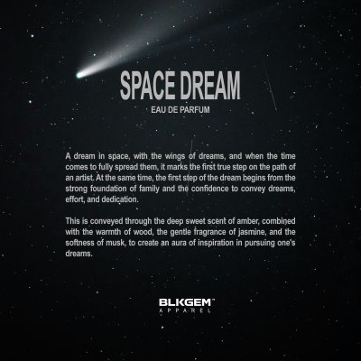 BLKGEM "SPACE DREAM" PERFUME EDP