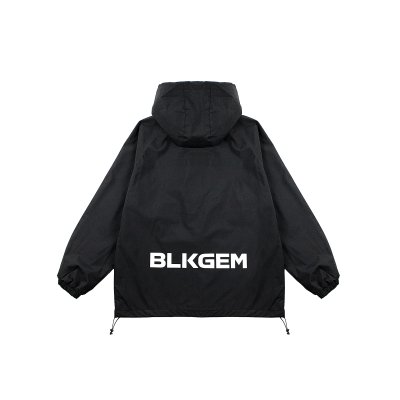WINDBREAKER JACKET - BLK