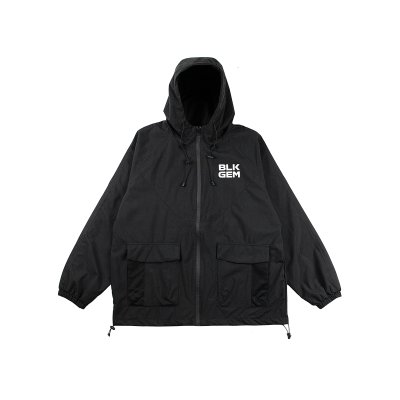 WINDBREAKER JACKET - BLK
