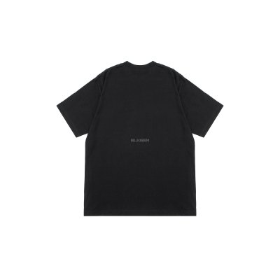 "BG" BLACK LOGO TEE -BLK