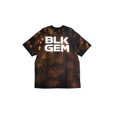 SPLASH "BLKGEM" WHITE LOGO TEE - BLK