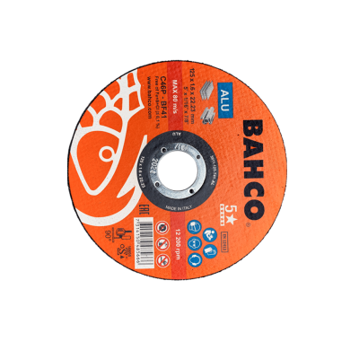 BAHCO รุ่น 3911-115-T41-AL ใบตัดอลูมิเนียม 4 นิ้ว CUT-DISC 115x1.6x22.23 C46P ALU