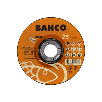 BAHCO รุ่น 3911-115-T42-M ใบเลื่อยตัดเหล็ก 4 นิ้ว CUT-DISC 115X2.5 A30R ME