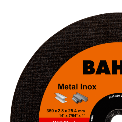 BAHCO รุ่น  3911-350-X2TM ใบเลื่อยตัดเหล็ก 4 นิ้ว CUT-DISC 350x2.8 A36N IN ME