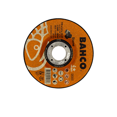 BAHCO รุ่น 3912-115-T42-ST  ใบตัดคอนกรีต 4 นิ้ว CUT-DISC 115x3.2x22.23 C30R ST