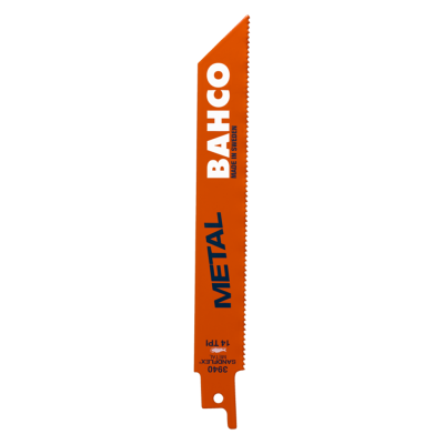 BAHCO รุ่น 3940-100-14-ST-2P ใบเลื่อยชักตัดเหล็ก RECIP BIM 100MM 14TPI ST 2P