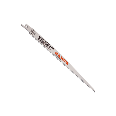 BAHCO รุ่น 3940-228-6-SL-5P ใบตัดไม้และเหล็ก RECIP BIM 228MM 6TPI SL 5P ใบ9 นิ้ว 6 ฟัน