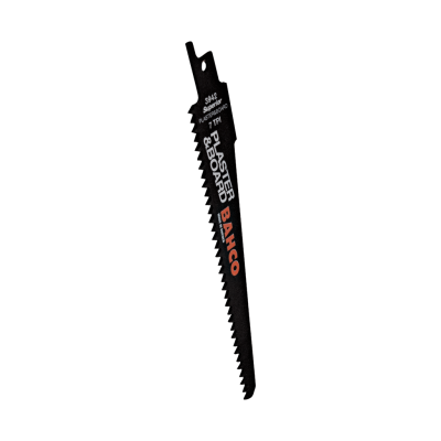 BAHCO รุ่น 3942-150-7-SL-5P ใบเลื่อยชักตัดงานกระดานปลาสเตอร์ แผ่นไม้อัด/ชิปบอร์ด RECIP BIM 150MM F7 SL 5P ใบ 6 นิ้ว 7 ฟัน